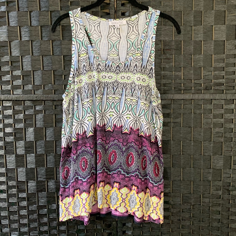 Colorful Swing Tank Top